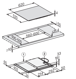 Индукционная варочная панель Miele KM 7361 FR