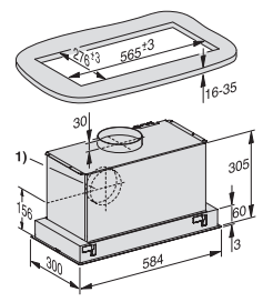 Вытяжка Miele DA 2360