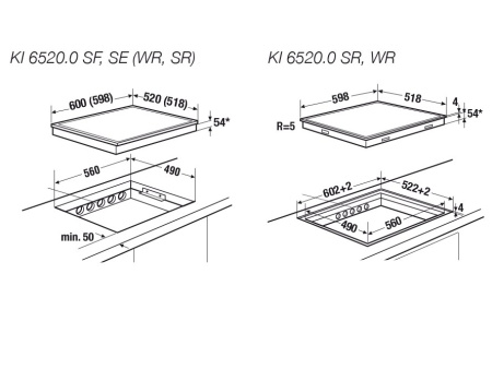 Индукционная варочная панель Kuppersbusch KI 6520.0 WR