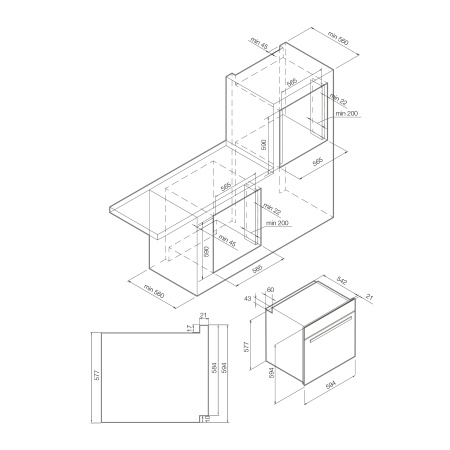 Духовой шкаф Graude BM 60.2 S