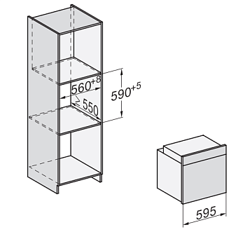Духовой шкаф Miele H 2465 BP OBSW
