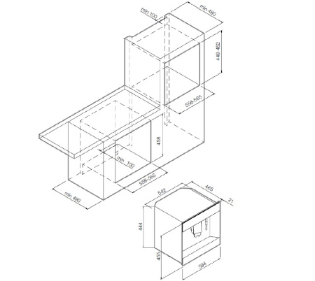 Кофемашина зерновая Graude KV 45.0 SE