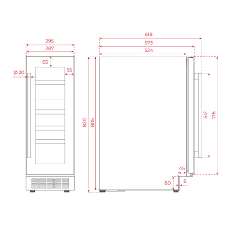Винный шкаф Teka RVU 10020
