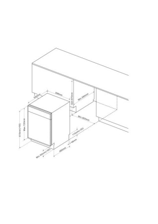 Посудомоечная машина De Dietrich DC1538QJ