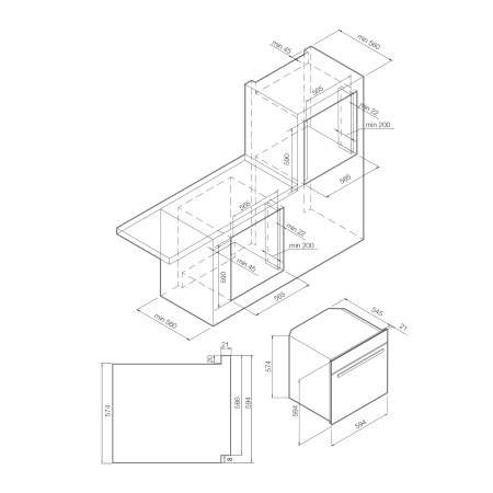 Духовой шкаф Graude BE 60.3 W