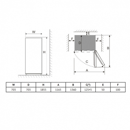 Холодильник комбинированный Korting KNFC 72337 X