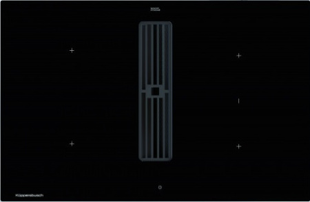 Индукционная варочная панель с вытяжкой Kuppersbusch KMI 8560.0 SR