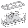 Вытяжка Miele DA 2698