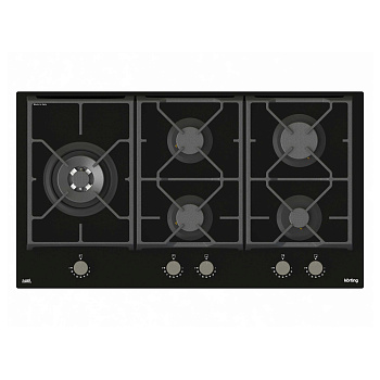 Газовая варочная панель Korting HGG 9987 CTN FLC