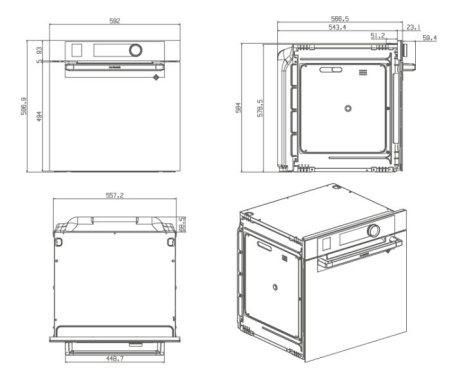 Духовой шкаф De Dietrich DOP8360X