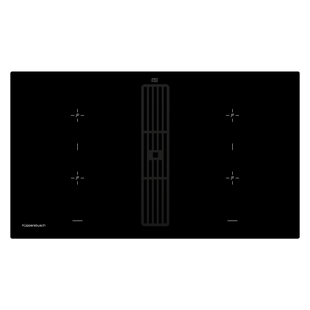 Индукционная варочная панель с вытяжкой Kuppersbusch KMI 9850.0 SR