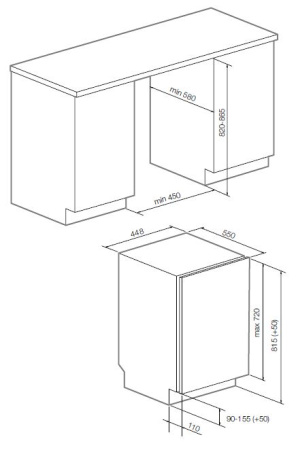 Посудомоечная машина Graude VG 45.2 S