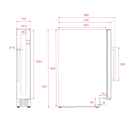 Винный шкаф Teka RVU 10008
