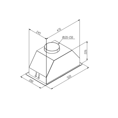 Вытяжка Korting KHI 6690 N  