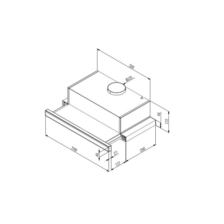 Вытяжка Korting KHP 6501 GN   