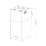 Вытяжка Korting KHA 45970 W Cube