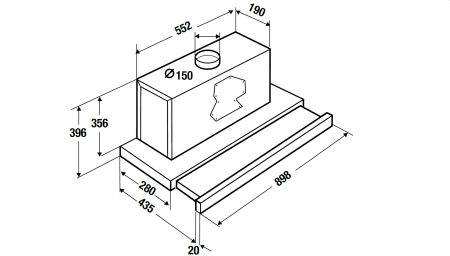 Вытяжка Kuppersbusch DEF 9550.0 E