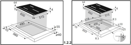 Индукционная варочная панель De Dietrich DPI7670W
