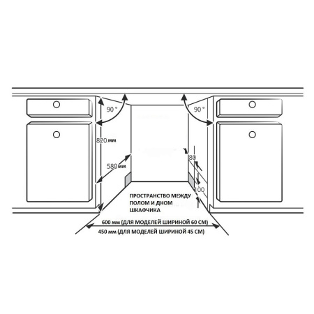 Посудомоечная машина Korting KDI 45017