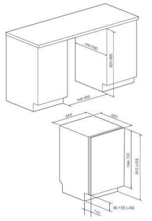 Посудомоечная машина Graude VG 45.0