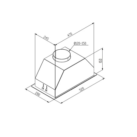 Вытяжка Korting KHI 6416 N