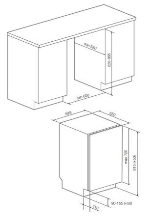 Посудомоечная машина Graude VG 60.1