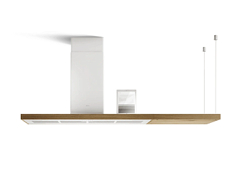 Вытяжка Elica BIO ISLAND WH/A/120х53 ROVERE