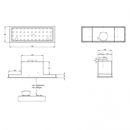 Вытяжка Korting KHI 9777 GN