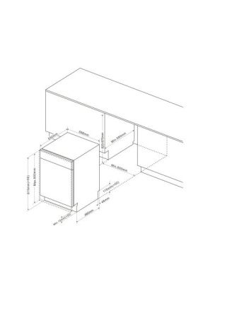 Посудомоечная машина De Dietrich DCJ422DQX