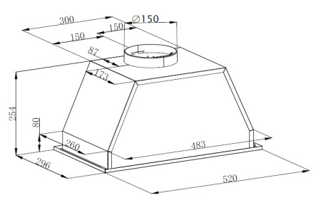 Вытяжка Graude LB 52.0 EL