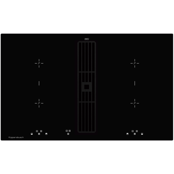 Индукционная варочная панель с вытяжкой Kuppersbusch KMI 8500.0 SR