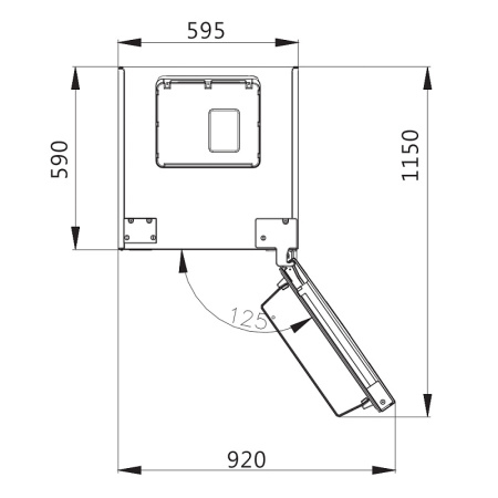 Холодильник комбинированный Korting KNFC 62029 XN