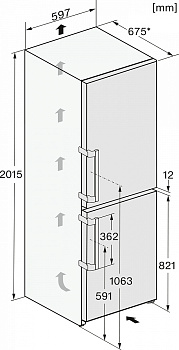 Холодильник комбинированный Miele KFN 4795 CD bb